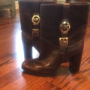 Dark Brown Booties